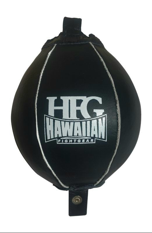 Double End Bag Leather-Black – Hawaiian Fightgear