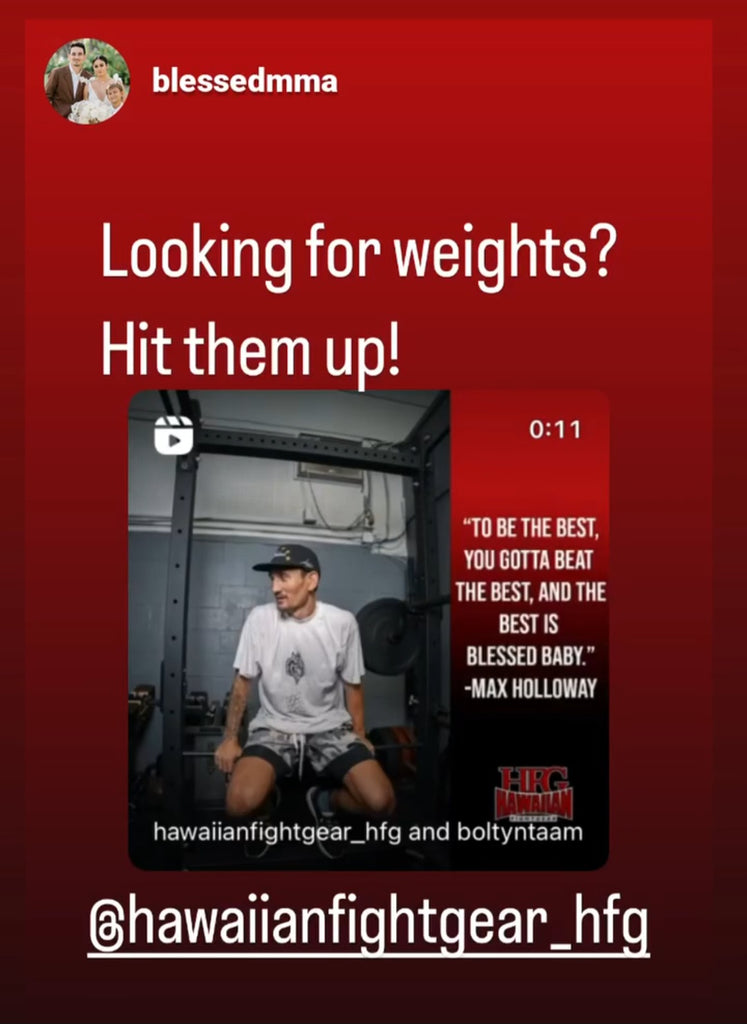 MAX HOLLOWAY- HFG FITNESS TEAM