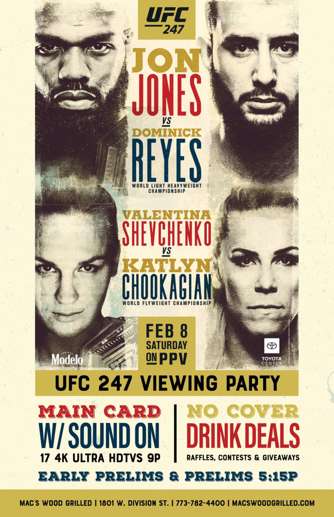 Today UFC 247 Jones vs. Reyes Preview...
