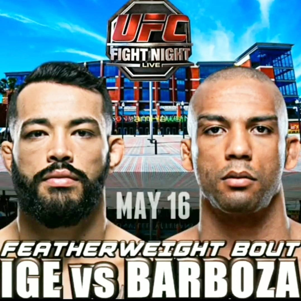 UFC FIGHT NIGHT HAWAII'S DAN IGE VS EDSON BARBOZA