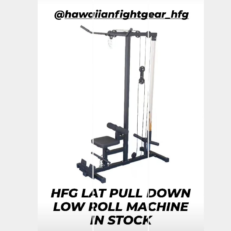 NEW LAT PULL/ LOW ROLL MACHINE NOW ONLINE