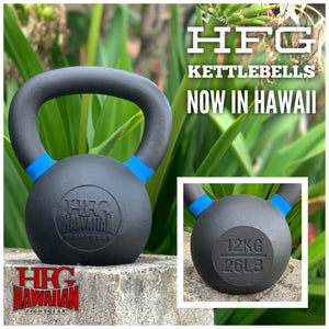 BREAKING NEWS! HFG TOP GRADE CAST IRON KETTLEBELLS NOW AVAILABLE IN HAWAII...