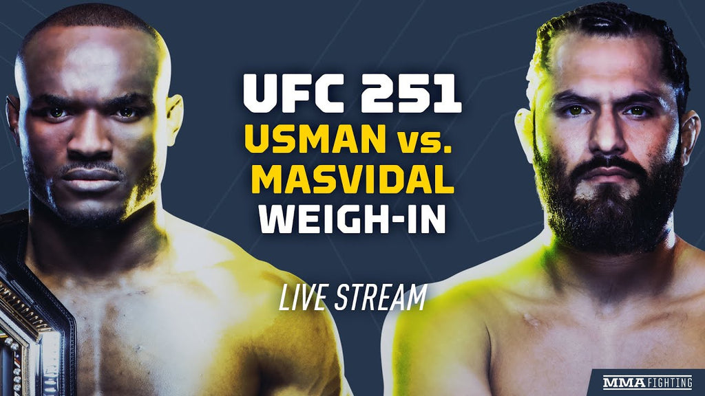 CHECK OUT TODAY'S UFC 251 WEIGH INS @ UFC FIGHT ISLAND USMAN VS MASVIDAL / HOLLOWAY VS. VOLKANOVSKI