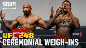 Best of UFC 248 ceremonial weigh-ins Adesanya vs. Romero~Zhang vs. Joanna