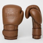 New! HFG 3.0 "Beast Embossed Label" Training Boxing Gloves (Brown)