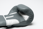 New! HFG 3.0 "Spar Elite" Training Boxing Gloves (Grey/White)