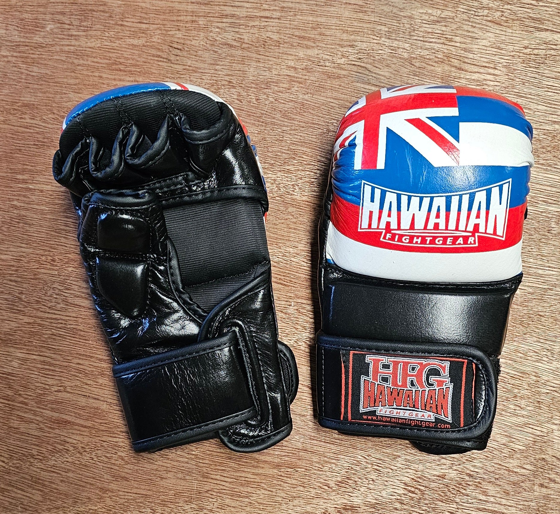 MMA Spar Gloves 6 oz.-Hawn Flag – Hawaiian Fightgear