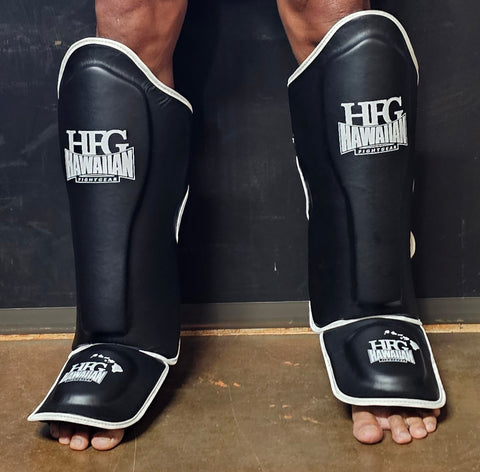 New! HFG "Exclusive King Style" Shin Guards