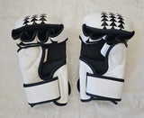 MMA Spar "Tribal" Gloves 6 oz.- White