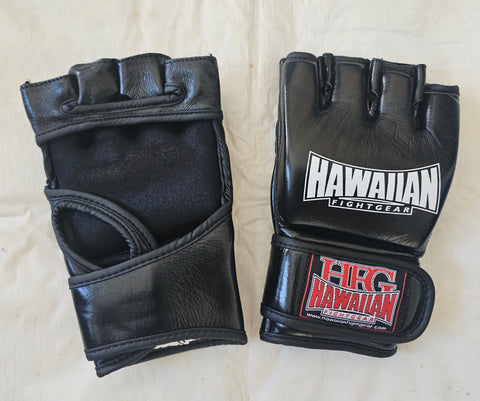"HFG Top Grade" Pro Style MMA Gloves-Blk