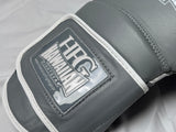 New! HFG 3.0 "Spar Elite" Training Boxing Gloves (Grey/White)
