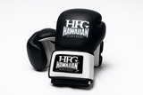New! HFG 3.0 "Dominator" Training Boxing Gloves Black/White) ppl