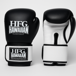 New! HFG 3.0 "Dominator" Training Boxing Gloves Black/White) ppl