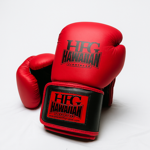 New! HFG 3.0 "Dominator" Training Boxing Gloves (Red/Black)