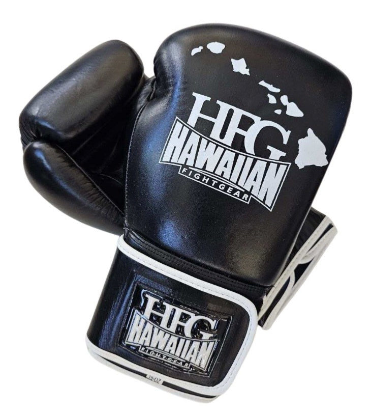 Palm Leaf Hawaiian Print Pattern Boxing Gloves