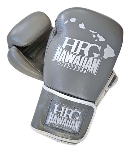 "Light Gray Label" *Hawn Islands* Training Boxing Gloves