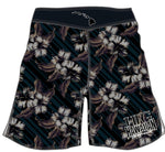 NEW! HFG 3.0 "Hibiscus Floral" Brown/Black Shorts