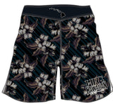 NEW! HFG 3.0 "Hibiscus Floral" Brown/Black Shorts