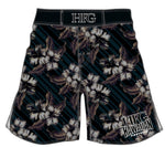 NEW! HFG 3.0 "Hibiscus Floral" Brown/Black Shorts