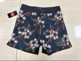 NEW! HFG 3.0 "Hibiscus Floral" Brown/Black Shorts