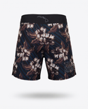 NEW! HFG 3.0 "Hibiscus Floral" Brown/Black Shorts