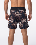 NEW! HFG 3.0 "Hibiscus Floral" Brown/Black Shorts