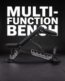 HFG 3.0 Multi-Functional "Decline/Incline Adjustable Bench- Blk.
