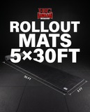 HFG 3.0 Wrestling Rollout Mats- 5' x 30' x 1  5/8"