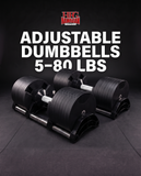 HFG 3.0 Elite "Adjustable Dumbbells [5 to 80 lbs.] Sold as Pairs (2)]