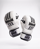 MMA Spar "Tribal" Gloves 6 oz.- White