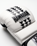 MMA Spar "Tribal" Gloves 6 oz.- White