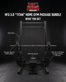 HFG 3.0 "Titan" Home Gym Package Bundle"