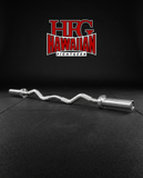 HFG 3.0 High Quality EZ Curl Barbell-Chrome