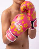 HFG "Pink Floral"Kids Boxing Gloves