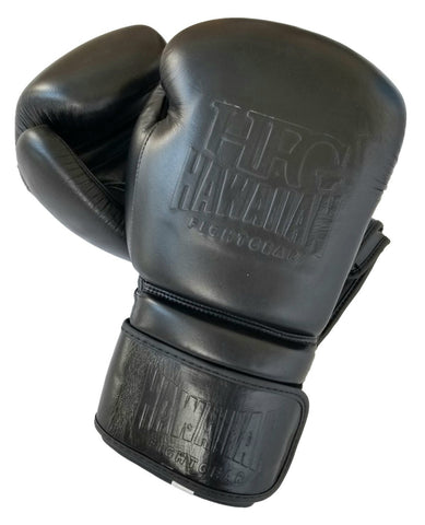 "Black Label Embossed " Boxing Gloves