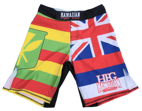 "Twin Flags" Fightshorts
