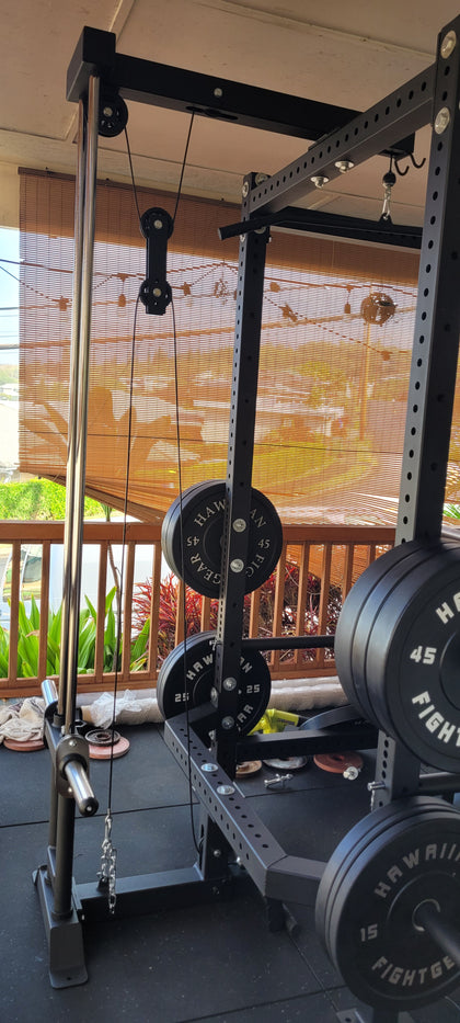 Lat Pull /Low Roll Attachments for HFG Power Cage