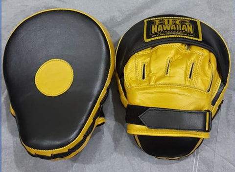 "Mini Panther " Punch Mitts-Gold Black