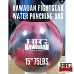 HFG Water Punching Bag- 15 in.~ 60-75 lbs.-Red Swirl